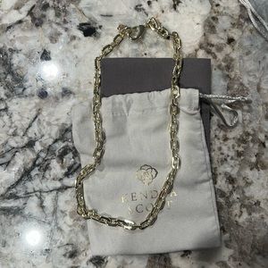 Kendra Scott chain link necklace